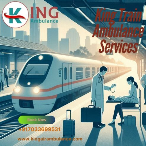 King Train Ambulance in Patna Provides Speedy Transportation System