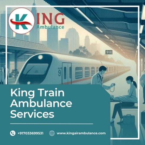 Select the King Train Ambulance in Patna for On-Time Medical Relocation