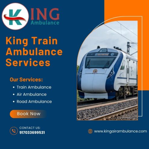 King Train Ambulance in Mumbai provides the best mode of transport to patients