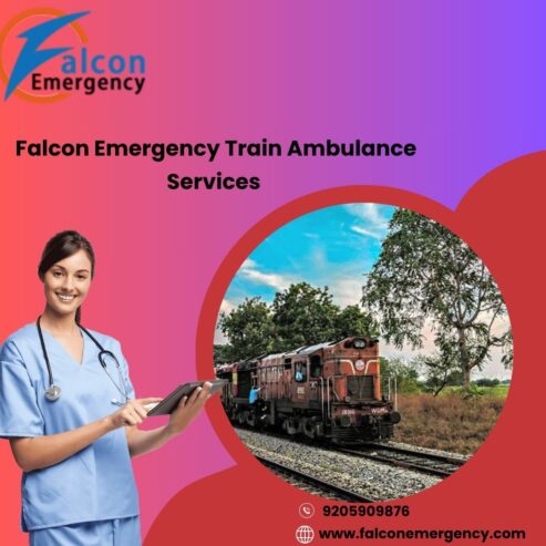 Falcon Train Ambulance in Hyderabad is becoming a Reliable Choice for Emergencies