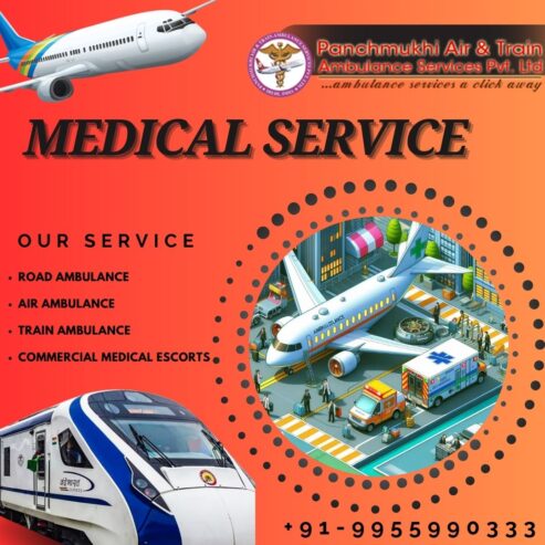 Panchmukhi Train Ambulance in Bangalore outshining other Providers