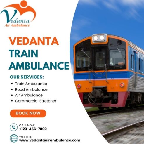 Train Ambulance Service in Bhilai | Available 24/7 Service