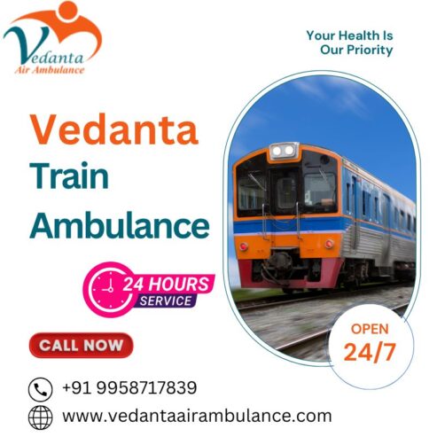 Train Ambulance Service in Bhubaneswar at Very Low Cost Price