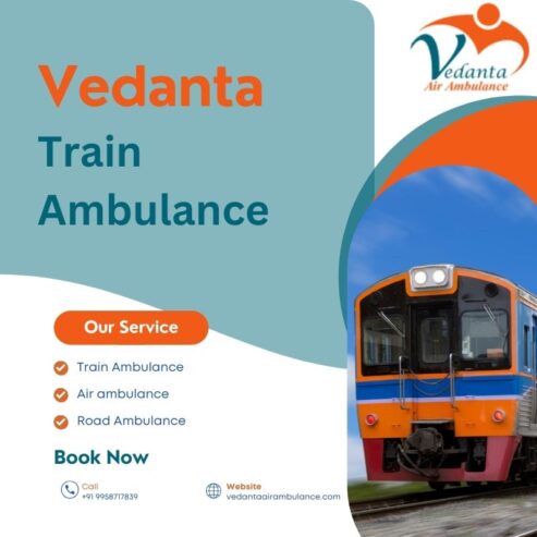 Train Ambulance Service in Guwahati Allows Long-Distance Medical Transport Efficiently and Safely