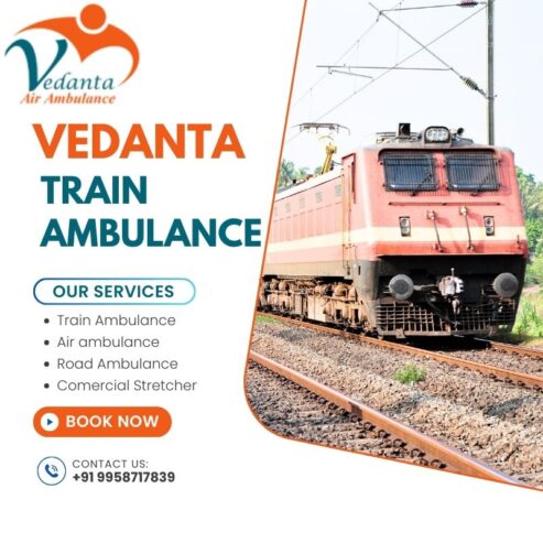 Vedanta Train Ambulance Service in Patna for Reliable Transport System