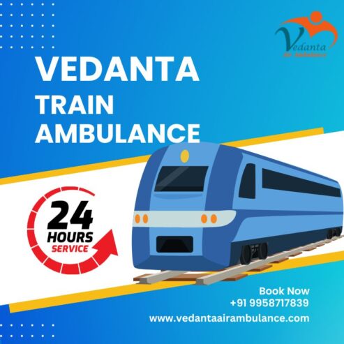 Train Ambulance Service in Raipur | Round-the-Clock Availability