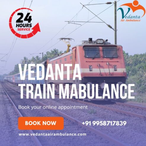 Train Ambulance Service in Vellore | Quality Care During Transit