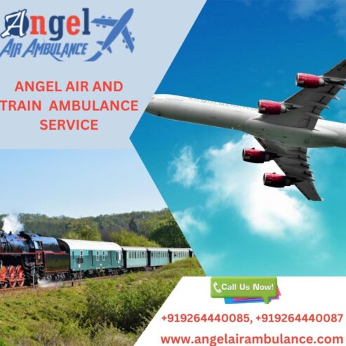 Use Angel Air and Train Ambulance Services in Mumbai for Best Treatment by Health Workers