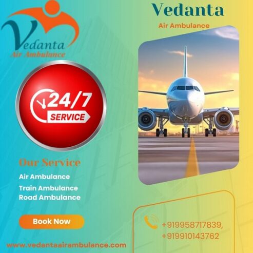 Take Vedanta Air Ambulance Service in Bhopal for Top-grade Patient Transfer Service