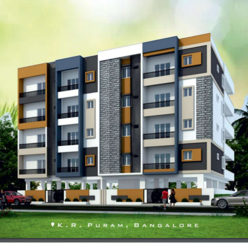 1163 Sq.Ft Affordable flats in Bangalore KR Puram