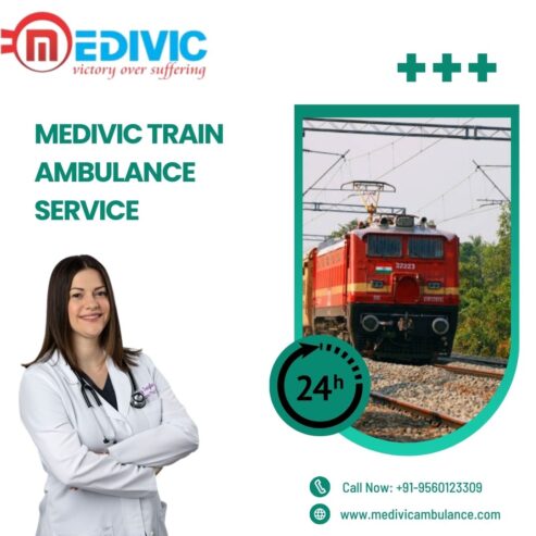 Medivic Aviation Train Ambulance Service in Allahabad always believes in providing quality services