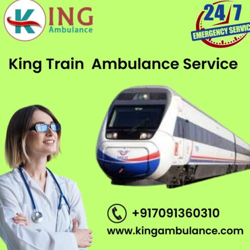 Choose King Train Ambulance Service in Varanasi for Stress-free Patient Transfer