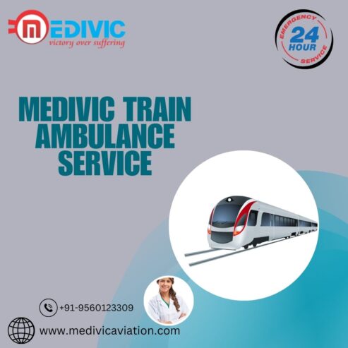 Choose Medivic aviation Train Ambulance Service in Chennai for the Easiest Journey