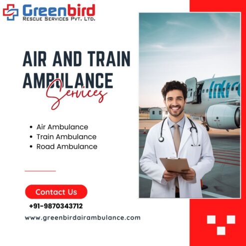 Greenbird Air Ambulance Service in Bilaspur for the best Relocation of Patients