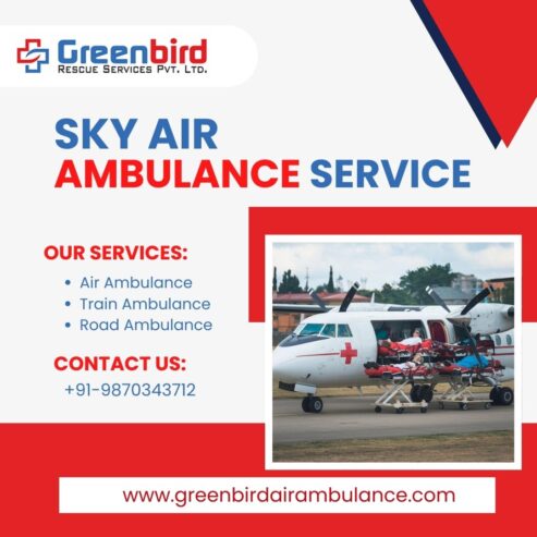 Greenbird Air Ambulance Service in Bikaner for Swift Patient Transfer