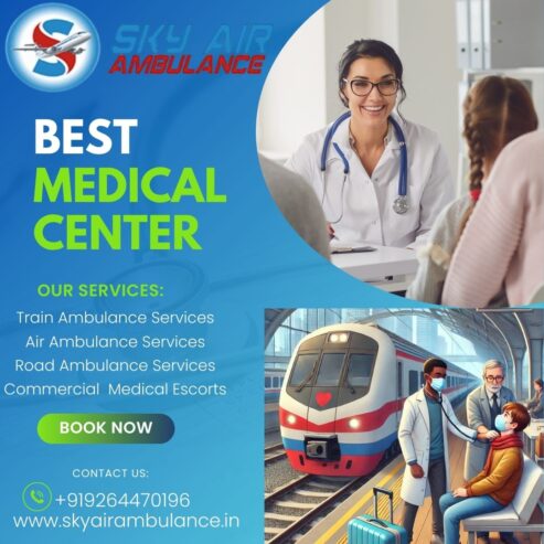 Use Sky Train Ambulance in Guwahati for Safest Transfer