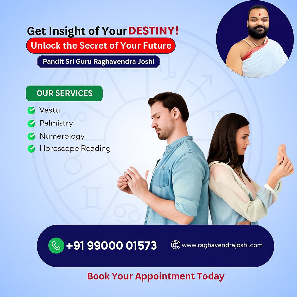 Discover the Best Astrologer in Bangalore – Raghavendrajoshi.com