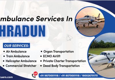 Air Ambulance Services In Dehradun: AirMed Rescue