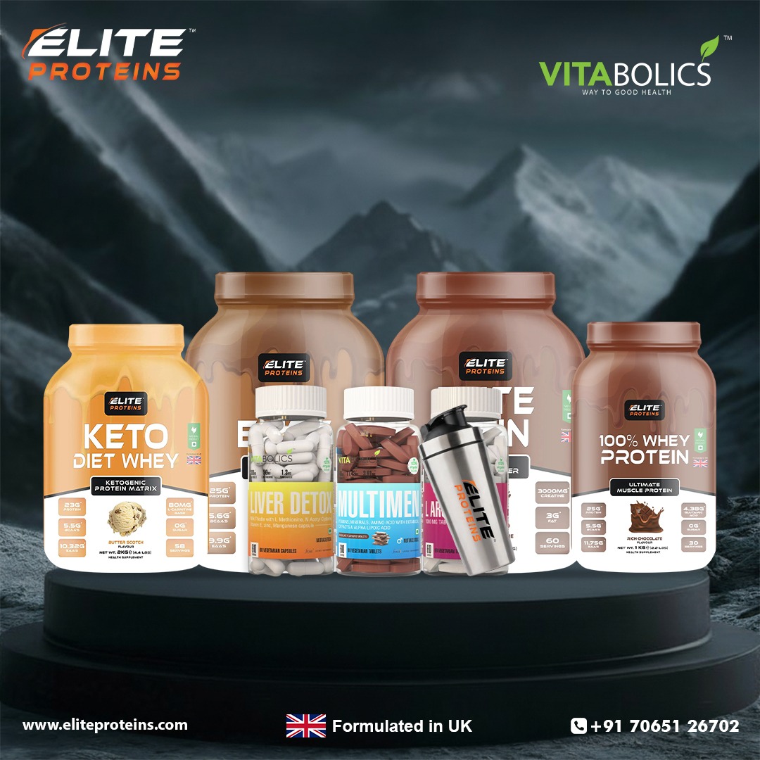 Elite Proteins: Premium Whey & Mass Gainer Nutrition