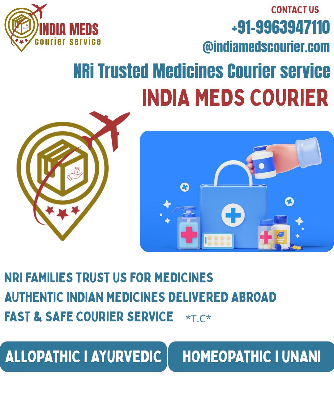 India Meds Courier