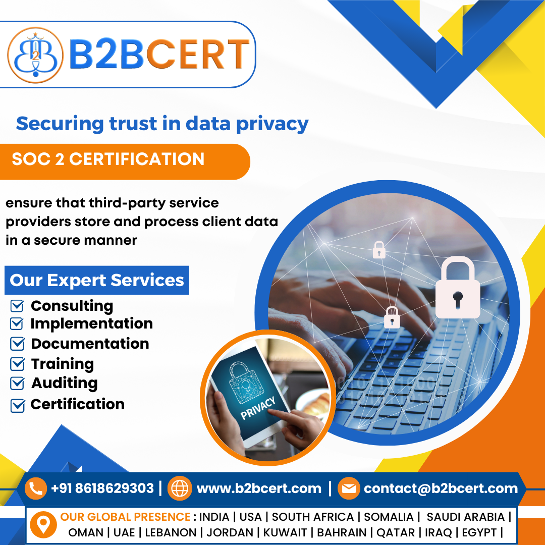 SOC 2 Certification in Bangalore – Build Trust Through Secur