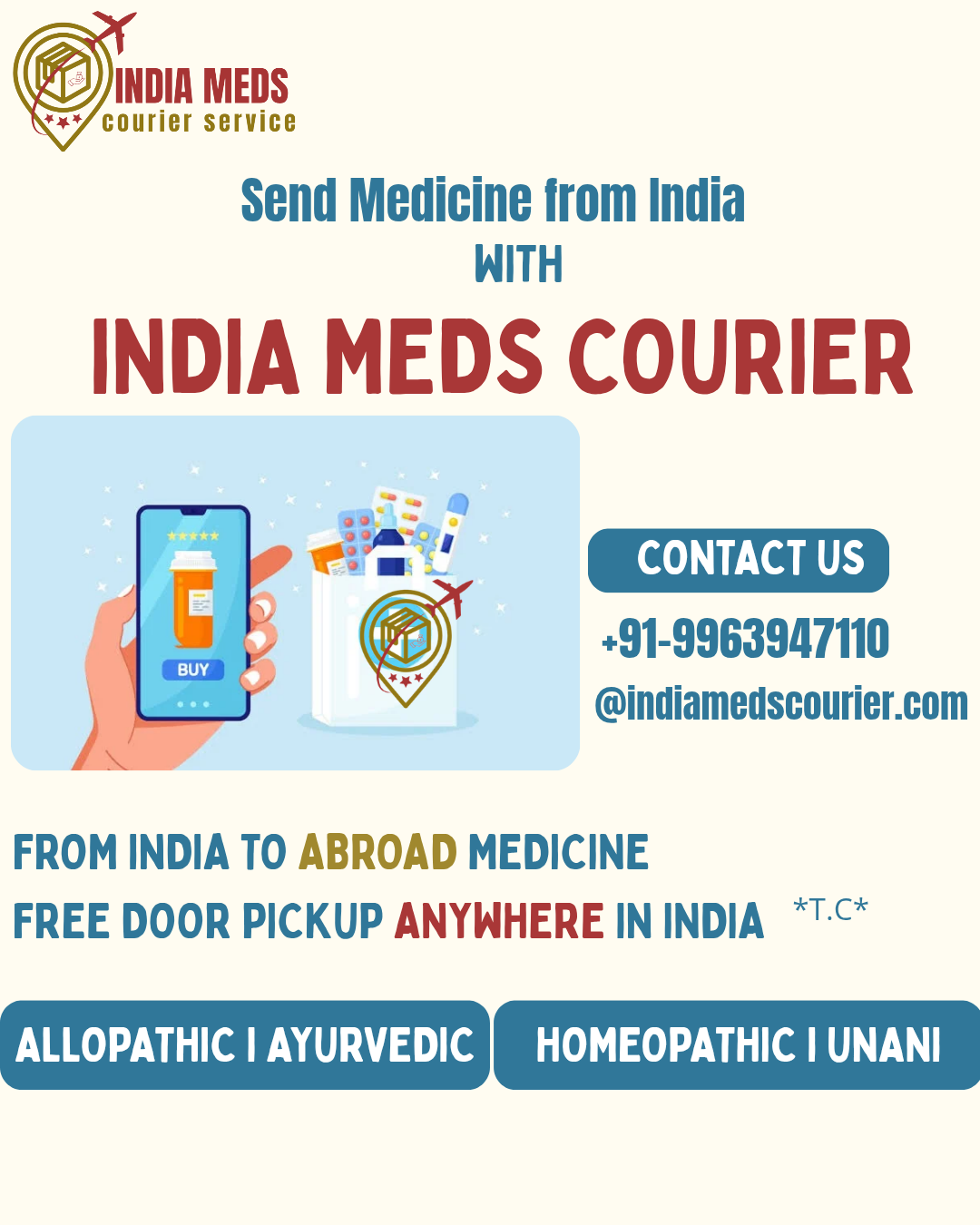 India Meds Courier