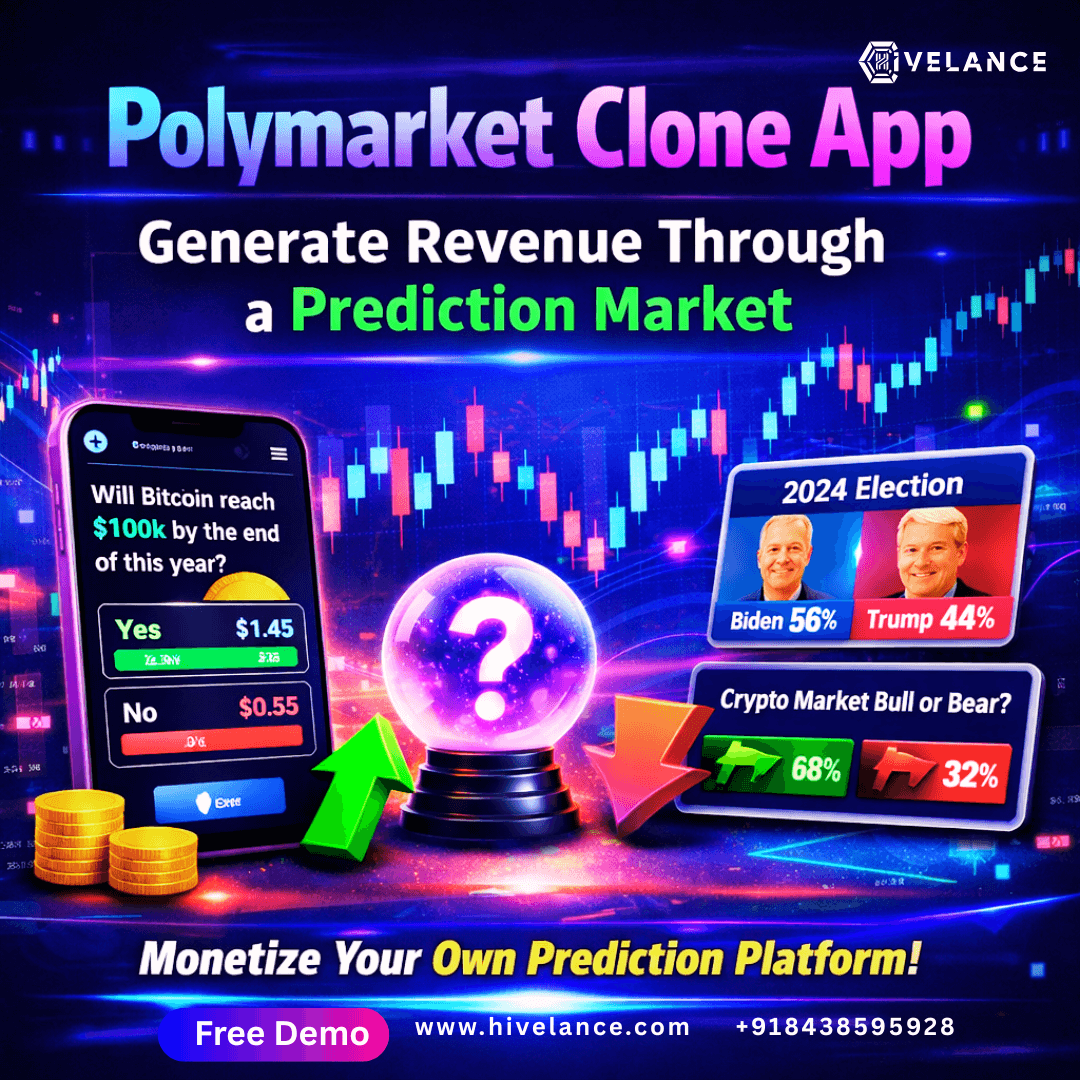 Polymarket Clone App – Generate Revenue Through a Prediction