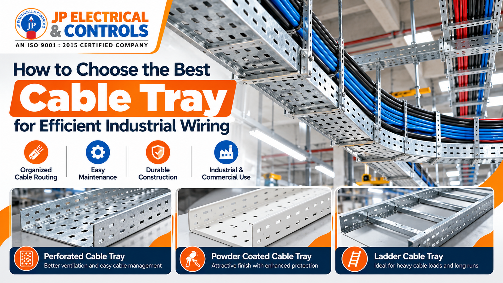 How to Choose the Best Cable Tray for Efficient Industrial W